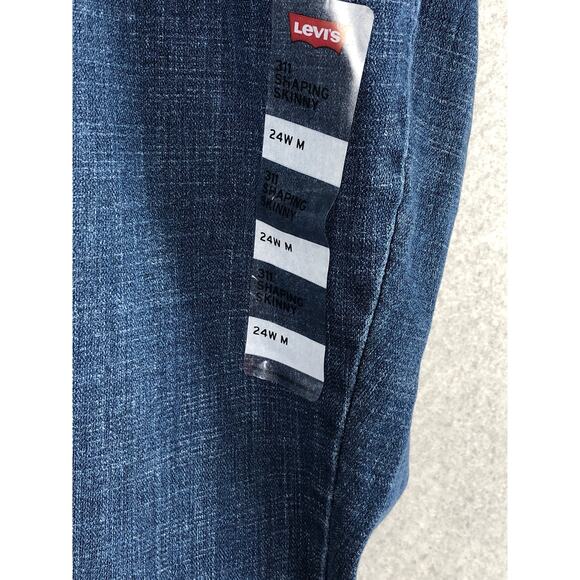 Levi's Women's Size 24W 311 Shaping Skinny Jeans NEW - Picture 3 of 9